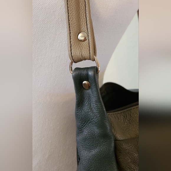 Leather Crossbody Handbag - Picture 7 of 12